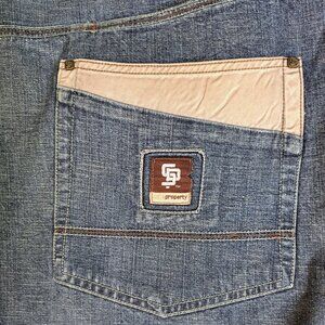 %State Property Vintage Shorts Denim Men Size 46 / J3